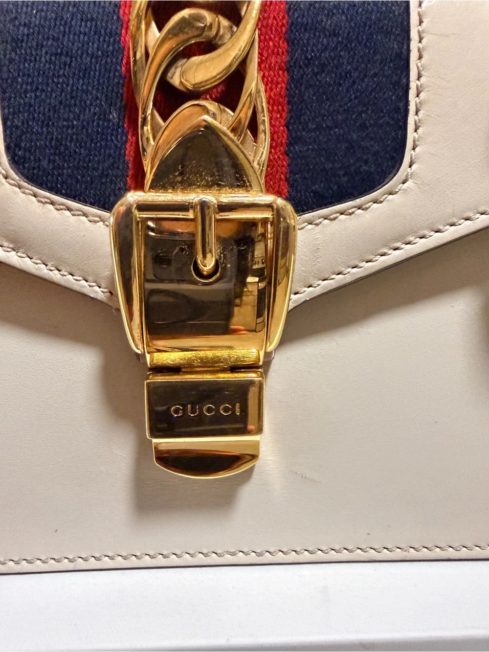 Gucci Sylvie Mini Top Handle Bag with Braided Strap, Dust bag and COA